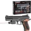 Generico Pistola Giocattolo con Luce Fucile Giocattolo Mitra Compatto Pistola Giocattolo Mitra MP5 M4 Gioco con Luci Mitragliatrice Giocattolo Gioco Fucile Mitragliatore Pistola Cosplay (A)