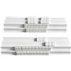 Generisch Rack Mahjong con cursore, 2 pezzi, magnetico, rimovibile | Mahjong - Supporto e cursore per gettoni fino a 3,8 cm, viaggi, casa, principianti, allenamento, 2
