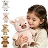 Grease Killer Peluche Che Corre 45cm,Mucca Che Corre Peluche Con Gambe Mobili | Peluche Morbido E Divertente,Simpatica Decorazione Casa per Regalo a Famiglia E Amici