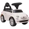 AIYAPLAY Macchina Cavalcabile per Bambini 12-36 Mesi 61x28x38.3 cm Bianco