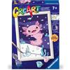 Ravensburger - CreArt Axolotl, Kit dipingere con i numeri 7+ anni