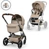 Cybex Gold Duo Cybex Balios S Lux con navicella richiudibile Taupe Almond Beige