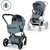 Cybex Gold Duo Cybex Balios S Lux con navicella richiudibile Taupe Stormy Blue