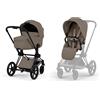 Cybex Platinum Duo Priam Telaio Matt Black Cybex New Generation - Comfort Collection Coconut Brown