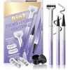 EONFAVE Set di eyeliner 3 in 1, matita per sopracciglia con punta, eyeliner liquido, linea di precisione, timbri per ciglia sottomarine, impermeabile, a lunga durata, ad asciugatura rapida
