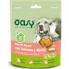 Oasy Snack Dog Biscotti Ripieni con Salmone e Mirtilli 80 g