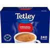 Tetley Bustine di tè originali 160+50% extra gratis