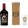 CG94 - Luna Nera Sambuca Scura 70cl | Bicchierino in Omaggio | Confezione Global Dream