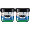 AGUAPLAST Il Solista - Stucco leggero in pasta per riempire buchi, crepe e fughe su muro, gesso, legno - Finitura liscia pronta per pittura - Bianco - 800 ml (Confezione da 2)