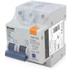 Glowster Interruttore differenziale 1P+N 25A 0.030A 6KA Classe C - Protegge circuiti elettrici, impedendo elettrocuzioni e cortocircuiti in modo efficiente.