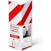 OFITURIA Paraspigoli Garage Adesivo Angolare 40x20 cm Bianco/Rosso, Protezione Colonne Garage, Paracolpi Angolari, Gomma Antiurto Box Auto (1 pz, 40x20 cm, Bianco/Rosso)