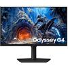 Samsung Gaming Monitor Odyssey G4 (S25HG402EU), Flat, 25'', 1920 x 1080 (FHD), HDR10, Max 300 Hz,1 (GTG), HDMI, Display Port, HAS, Tilt, Swivel, Pivot