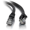 C2G 0,5 m-Cavo di Rete Incrociato Cat 5e (UTP)-Cavo Patch, Colore: Nero Nero 1 m