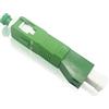 Elfcam® - Adattatore a fibra ottica Cavo monomodale Simplex LC/APC Femmina a SC/APC Maschio, Confezione da 1