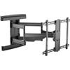 RICOO S7564-B Supporto TV da parete Staffa TV 55-100 pollici per 55 65 75 85 100 pollici girevole inclinabile fino a 70 kg max VESA 600x400