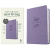 Tyndale NLT Large Print Premium Value Thinline Bible, Fil (Rilegato in ecopelle)