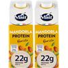 Matt, Mandorla Protein, Bevanda Vegetale Senza Glutine, Bevanda Proteica a Basso Contenuto di Grassi e Sale, Senza Lattosio, Solo Mandorla Italiana, Gusto Delicato, 1 L (Confezione da 2)