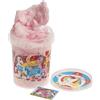 dekora - Zucchero filato Unicorno al gusto di fragola - Feste, compleanni, tavole dolci - Con adesivo Unicorno - Pronto da mangiare - Senza glutine - Senza lattosio - 30g
