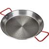 Lacor 63631- Padella per Paella di Ferro 30 cm | Utensile professionale duraturo; progettato per prestazioni ottimali e una pulizia rapida in lavastoviglie