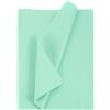 QUARKZMAN 50 Fogli Carta Velina 50x35cm per Fai Da Te Decorazione Blu-Verde | Carta Velina in Pasta di Legno e Paglia, per Imballaggio, Sacchetti Regalo, Confezioni Regalo di Natale, Artigianato