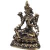 PATKAW Statuetta Tara in Ottone Color Oro Finitura Vintage, Decorazione Classica per Casa e Dorm, Regalo di Festa per Arredamento Zen