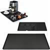JUDACAIFU Tappetino Macchina Caffe,40x60cm macchina da caffè tappetino in silicone Tappetinos in silicone per macchinas da caffè 2 in 1 con base drenante e antiscivolo da 19x40 cm, resistente al calore