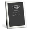 EDZARD Cornice Bergamo (foto 9x13 cm) placcata argento antiossidante | Cornice placcata argento per foto 9x13 cm, retro in velluto, da tavolo, portafoto, portaritratti
