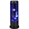 EDIER Lampada medusa, acquario con meduse da 28 cm, con luce che cambia colore, pompa silenziosa, luce d'atmosfera alimentata tramite USB/a batteria, per decorare la casa, regalo per bambini, uomini e
