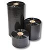 dm-folien gmbh 1 rotolo di pellicola per tubo flessibile da 80 mm di larghezza x 250 m di lunghezza, tubo per imballaggio, tubo continuo in plastica, pellicola per imballaggio, tubo nero saldabile, non trasparente