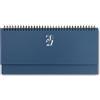 TEKSHOPPING Calendario da tavolo 2027 | Planner settimanale 2027 | Agenda planner 2027 | Planning 2027 | Settimanale Spirale Diario da Scrivania 30x10,5 cm Blocco Notes Copertina Rigida (BLUE)