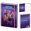 Pyramid International K-Pop Demon Hunters Huntrix - Quaderno A4 a spirale, prodotto con licenza ufficiale