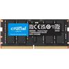 Crucial 32GB DDR5-6400 CSODIMM (1 x 32GB, 3200 MHz, RAM DDR5, SO-DIMM), Memoria RAM, Nero