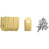 cyclingcolors 9X Vite + Lama Tosaerba tagliaerba Robot Compatibile con Husqvarna Automower Segway Cramer (35mm x 18mm x 0,75mm) 535 13 87-02, 535 13 88-02, 577 86 46-03