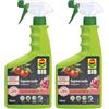COMPO BIO Sapone Molle, Contro Afidi e Cocciniglia,Pronto Uso, Spray, 750ml (Confezione da 2)