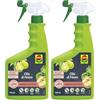 COMPO Olio di Neem, Contro Afidi e Lepidotteri, Pronto Uso, 750ml (Confezione da 2)