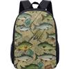 Generic Zaino con stampa mappa del tesoro della nave dei pirati 43,2 cm vintage nautico teschio zaino scuola per bambini adolescenti studenti avventura, 05, L, Minimalista