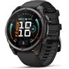Garmin Orologio Fenix 9 Amoled 47mm Grigio/nero, Taglia: UNI, grigio/nero