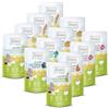MjAMjAM - Cibo umido premium per gatti - Chicks & Friends Box, confezione da 12 (12 x 125 g), senza cereali con carne extra