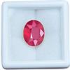 DENMOUS Pietra rubino naturale certificata da 3,25 carati (pietra Manik, manikya, maanik) gemma originale - B0C5VP4K34AMZ2604, Small, Argento sterling