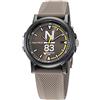 Nautica Men's Quartz Silicone Strap, Gray, 20 Casual Watch (Model: NAPEPS107)