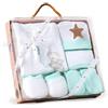 Interbaby Set Regalo, Corredino da 5 pezzi per neonatiElefante verde