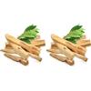 PORTENTUM Palo Santo XL - Incenso Naturale 50 Grammi (4-6 pz.) -Legnetti di Palo Santo per Purificazione, Aromaterapia e Meditazione (Confezione da 2)
