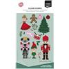 Vaessen Creative Timbri in Silicone 14 pz - Schiaccianoci e Amici | Lavoro preciso, DIY, Biglietti fatti a mano, Buste, Scrapbooking, Con stamping tool e blocchi acrilici
