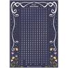 Grupo Erik Calendario Lunare 2027 Astral - Poster Luminescente 50x70 | Stampa da Parete Astrologica con Novilunio e Plenilunio, Si Illumina al Buio, Carta Patinata 157 g/m², Scatola Regalo