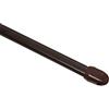 Gardinia Bastone per Tende, Estendibile, Metallo/Plastica, Marrone, 100-160 cm, 2 unità