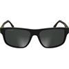 Lacoste Men's Sunglasses L6057S - Matte Black with Solid Grey Lens