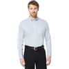 Amazon Essentials Camicia Elegante, Elasticizzata, Antipiega con Colletto Button Down, Vestibilità Regolare Uomo, Blu Chiaro, M