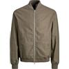 JACK & JONES Jprblaleister Linen Blend Bomber Jkt Sn Jprblaleister Linen Blend Bomber Jkt Sn Uomo (Pacco da 1)