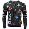 Numskull Maglione Lavorato a Maglia Unisex con Simboli Playstation Ufficiale (XXS - 5XL) - Ugly Novelty Christmas Sweater Gift, Vedi Immagine, XXL