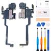 SRJTEK Per iPhone X Auricolare Sensore di Luce Flex Cable Sostituzione Con A1865 Microfono 5.8 Pollice Auricolare Kit di Riparazione